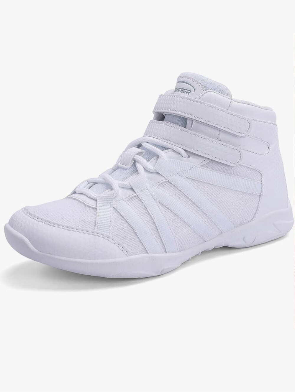 High Top White Cheerleading Shoes Lightweight